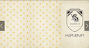 HARRY POTTER: Hufflepuff (agenda)