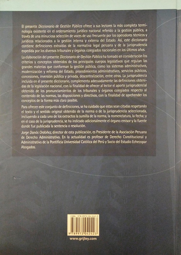 DICCIONARIO DE GESTIÓN PÚBLICA
