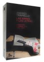 {'language': [{'attrs': {'id': '2'}, 'value': 'LAS ARMAS Y LAS LETRAS'}, {'attrs': {'id': '3'}, 'value': 'LAS ARMAS Y LAS LETRAS'}]}