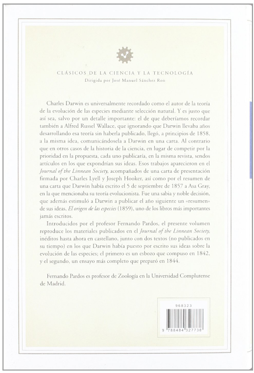 {'language': [{'attrs': {'id': '2'}, 'value': 'LA TEORÍA DE LA EVOLUCIÓN DE LAS ESPECIES'}, {'attrs': {'id': '3'}, 'value': 'LA TEORÍA DE LA EVOLUCIÓN DE LAS ESPECIES'}]}