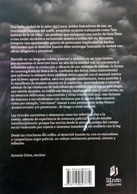 {'language': [{'attrs': {'id': '2'}, 'value': 'JUANITO: UN DETECTIVE EN BUSCA DE LA VERDAD'}, {'attrs': {'id': '3'}, 'value': 'JUANITO: UN DETECTIVE EN BUSCA DE LA VERDAD'}]}