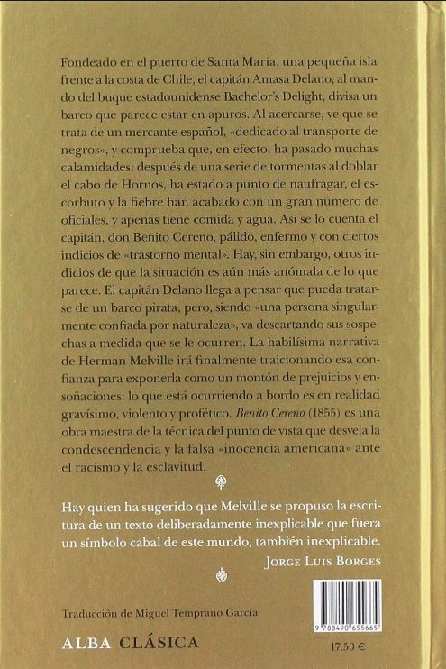 {'language': [{'attrs': {'id': '2'}, 'value': 'BENITO CERENO'}, {'attrs': {'id': '3'}, 'value': 'BENITO CERENO'}]}