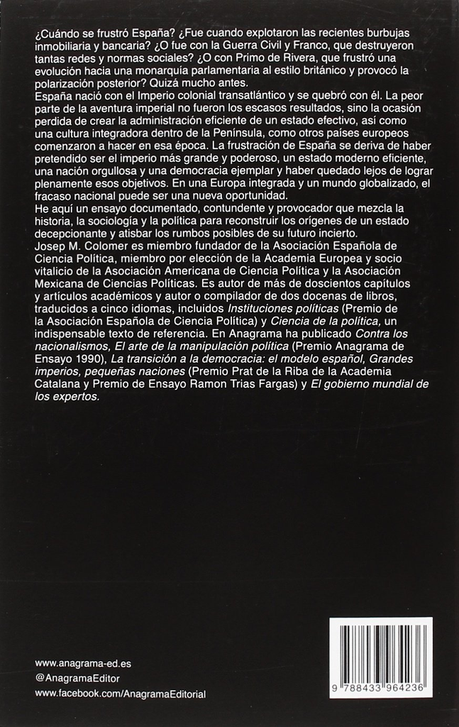 {'language': [{'attrs': {'id': '2'}, 'value': 'ESPAÑA: LA HISTORIA DE UNA FRUSTRACIÓN'}, {'attrs': {'id': '3'}, 'value': 'ESPAÑA: LA HISTORIA DE UNA FRUSTRACIÓN'}]}