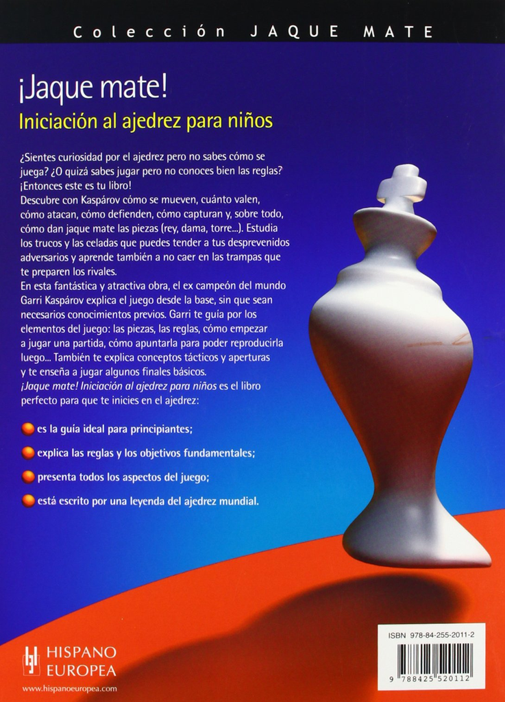 {'language': [{'attrs': {'id': '2'}, 'value': '¡JAQUE MATE! INICIACIÓN AL AJEDREZ PARA NIÑOS'}, {'attrs': {'id': '3'}, 'value': '¡JAQUE MATE! INICIACIÓN AL AJEDREZ PARA NIÑOS'}]}