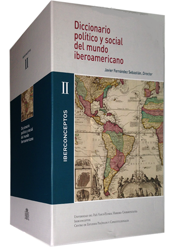 {'language': [{'attrs': {'id': '2'}, 'value': 'DICCIONARIO POLÍTICO Y SOCIAL DEL MUNDO IBEROAMERICANO'}, {'attrs': {'id': '3'}, 'value': 'DICCIONARIO POLÍTICO Y SOCIAL DEL MUNDO IBEROAMERICANO, II'}]}