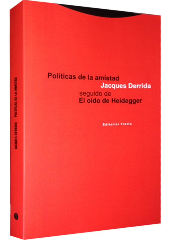 {'language': [{'attrs': {'id': '2'}, 'value': 'POLÍTICAS DE LA AMISTAD seguido de EL OÍDO DE HEIDEGGER'}, {'attrs': {'id': '3'}, 'value': 'POLÍTICAS DE LA AMISTAD SEGUIDO DE EL OÍDO DE HEIDEGGER'}]}