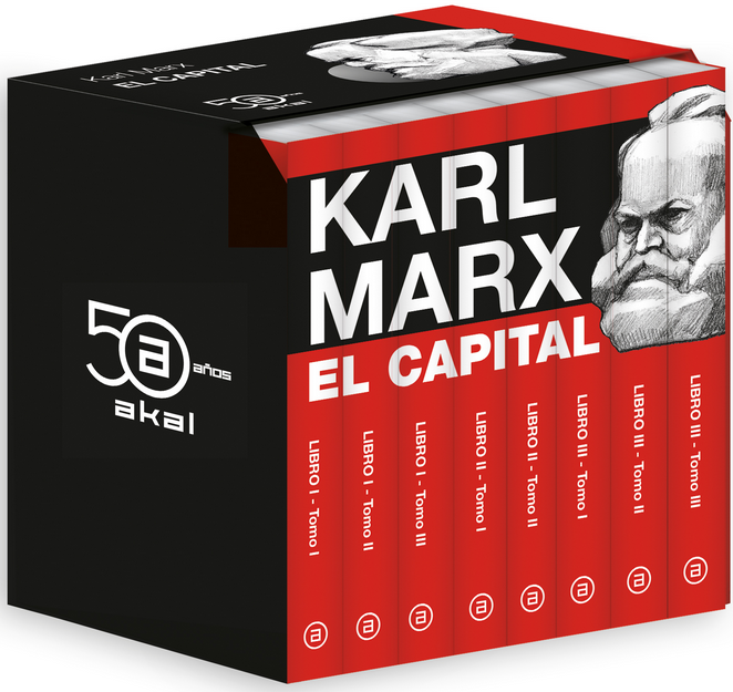 EL CAPITAL (estuche, obra completa en 8 vols.)