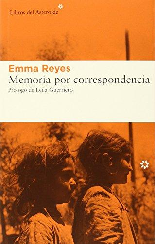 MEMORIA POR CORRESPONDENCIA