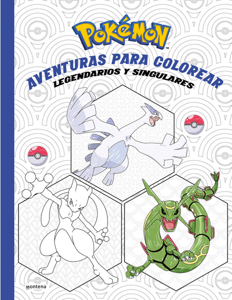 POKÉMON: Aventuras para colorear (Legendarios y singulares)