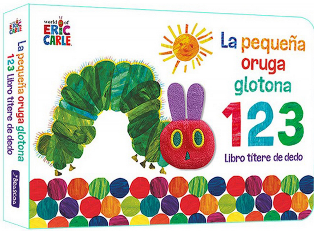 LA PEQUEÑA ORUGA GLOTONA 1 2 3