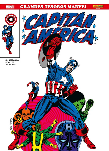 Grandes Tesoros Marvel: CAPITÁN AMÉRICA de Jim Steranko