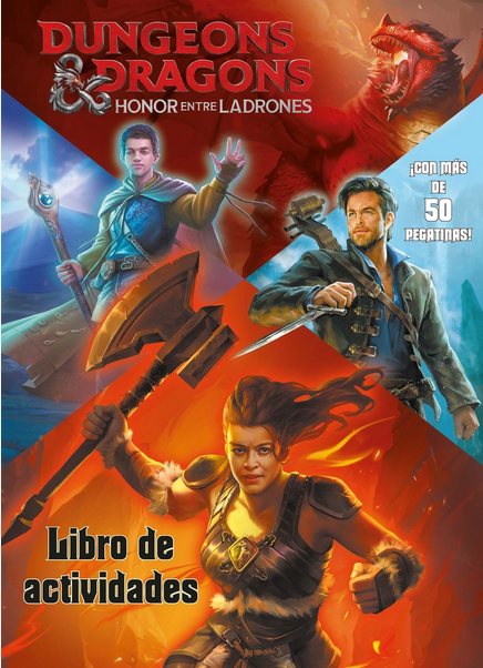DUNGEONS & DRAGONS: HONOR ENTRE LADRONES: Libro de actividades