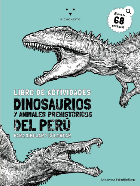LIBRO DE ACTIVIDADES: DINOSAURIOS Y ANIMALES PREHISTÓRICOS DEL PERÚ