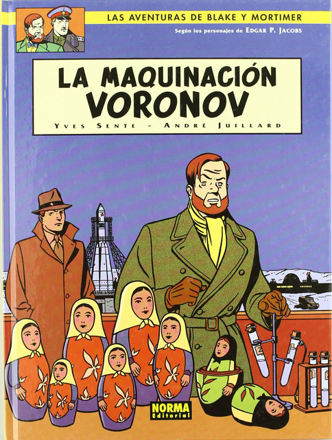 Las aventuras de Blake y Mortimer 14: LA MAQUINACIÓN VORONOV