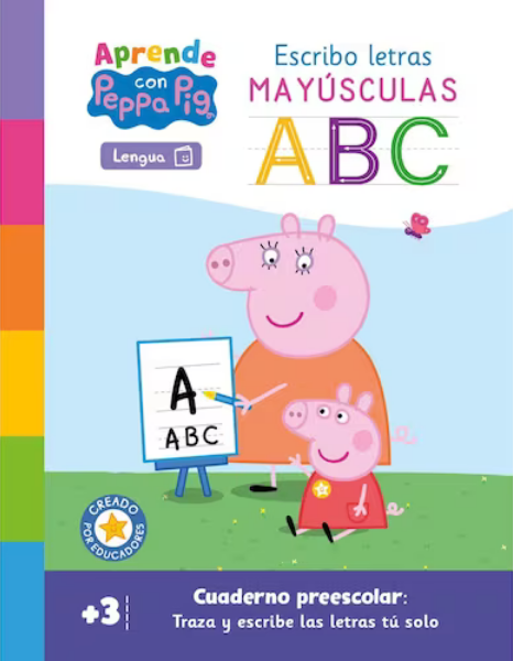 Aprende con Peppa Pig: ESCRIBO LETRAS MAYÚSCULAS