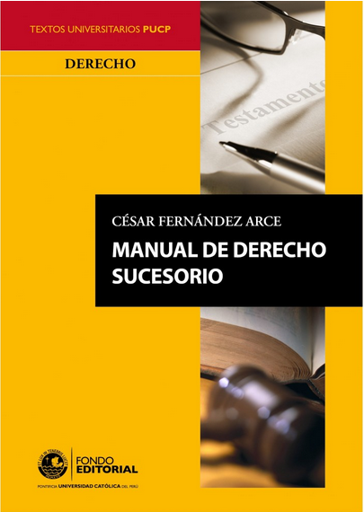 MANUAL DE DERECHO SUCESORIO