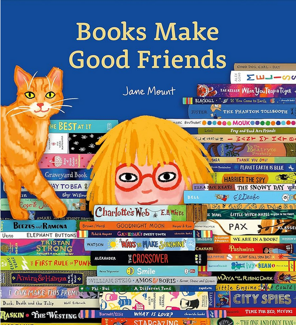 BOOKS MAKE GOOD FRIENDS
