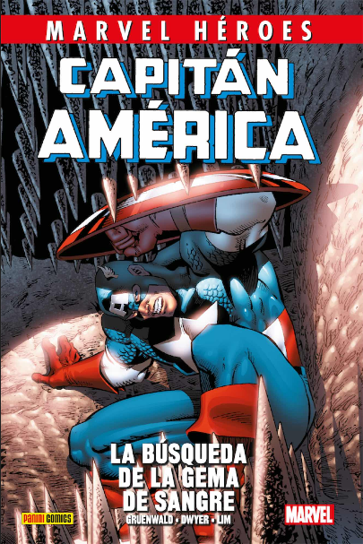 CAPITÁN AMÉRICA de Mark Gruenwald 03: LA BÚSQUEDA DE LA GEMA DE SANGRE