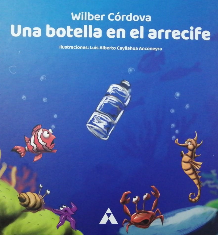 UNA BOTELLA EN EL ARRECIFE