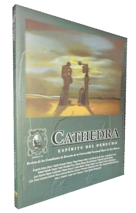 CATHEDRA. ESPÍRITU DEL DERECHO Nº 12