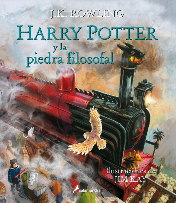 HARRY POTTER (01 de 7) Y LA PIEDRA FILOSOFAL (edición ilustrada, tapa dura)