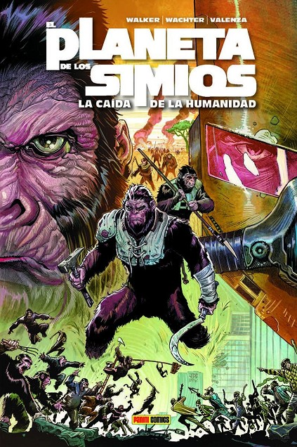 EL PLANETA DE LOS SIMIOS 01: La caída de la humanidad