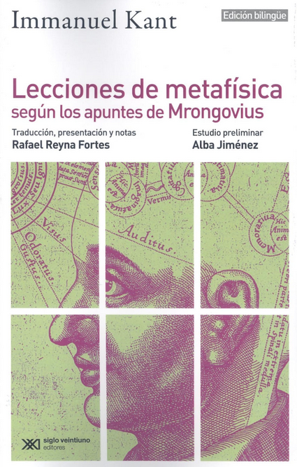 LECCIONES DE METAFÍSICA, según los apuntes de Mrongovius
