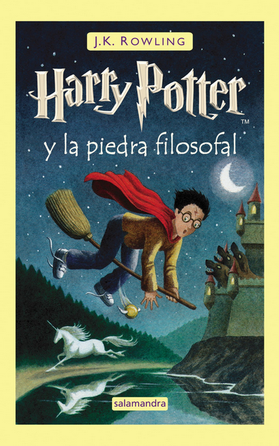 HARRY POTTER (01 de 7) Y LA PIEDRA FILOSOFAL (tapa dura)