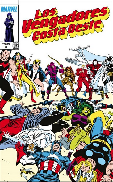 LOS VENGADORES COSTA OESTE - Marvel Gold 03