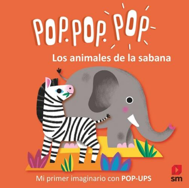 Mi primer imaginario con pop-ups: LOS ANIMALES DE LA SABANA