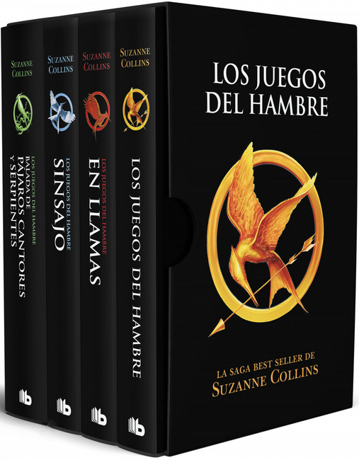 LOS JUEGOS DEL HAMBRE (estuche 4 vols.)
