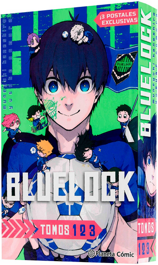 BLUE LOCK 01, 02 Y 03