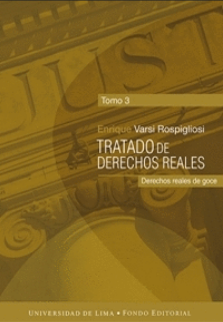 TRATADO DE DERECHOS REALES III