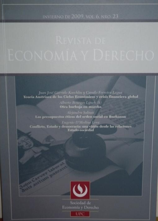 REVISTA DE ECONOMÍA Y DERECHO, 23