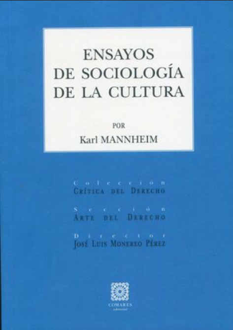 ENSAYOS DE SOCIOLOGÍA DE LA CULTURA
