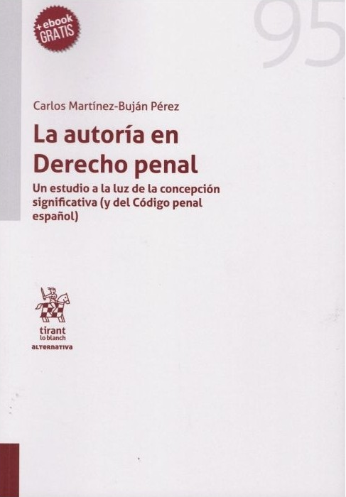 LA AUTORÍA EN DERECHO PENAL