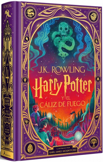 HARRY POTTER (04 DE 7) Y EL CÁLIZ DE FUEGO (edición ilustrada, tapa dura, interactiva)