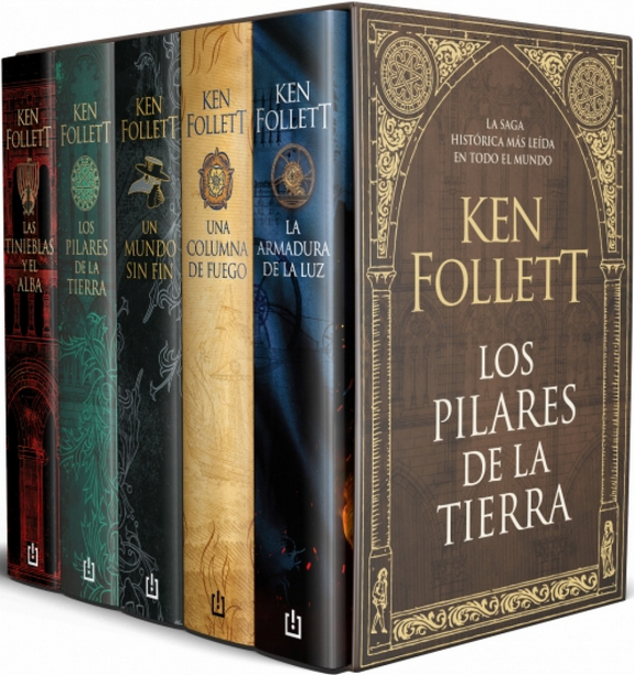 LOS PILARES DE LA TIERRA (estuche, 5 vols)