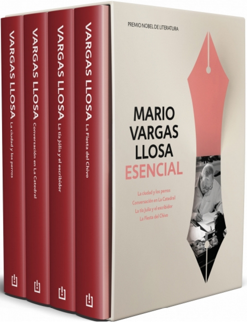 MARIO VARGAS LLOSA ESENCIAL (estuche, 4 vols.)