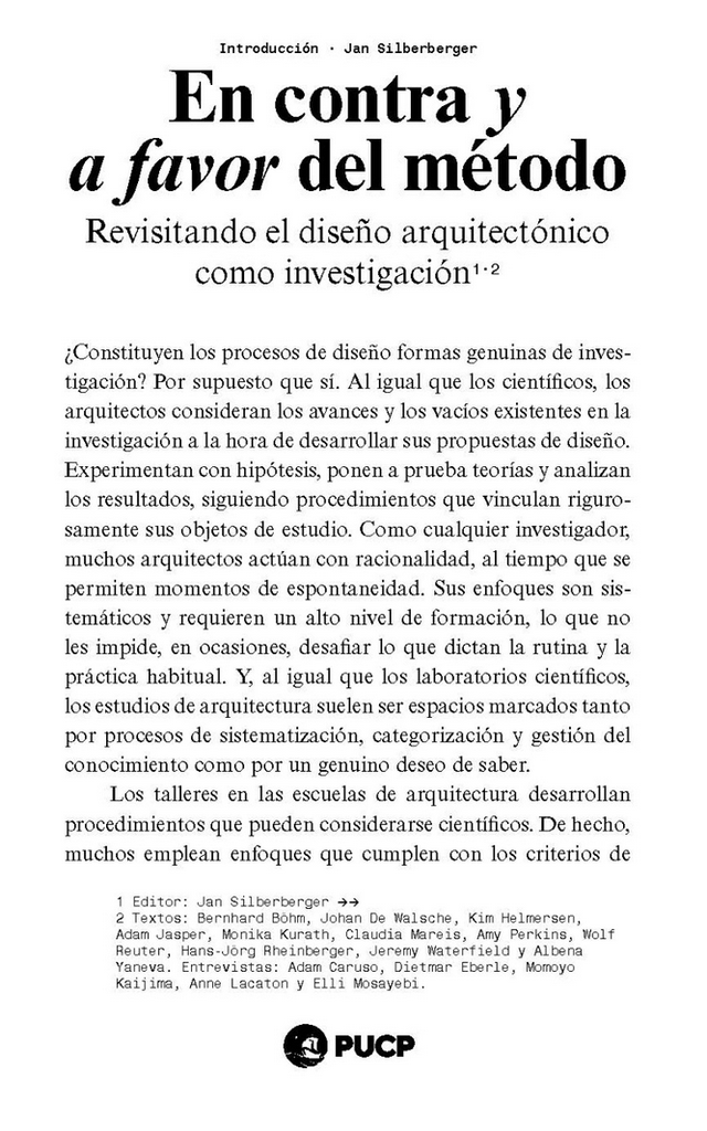 EN CONTRA Y A FAVOR DEL MÉTODO