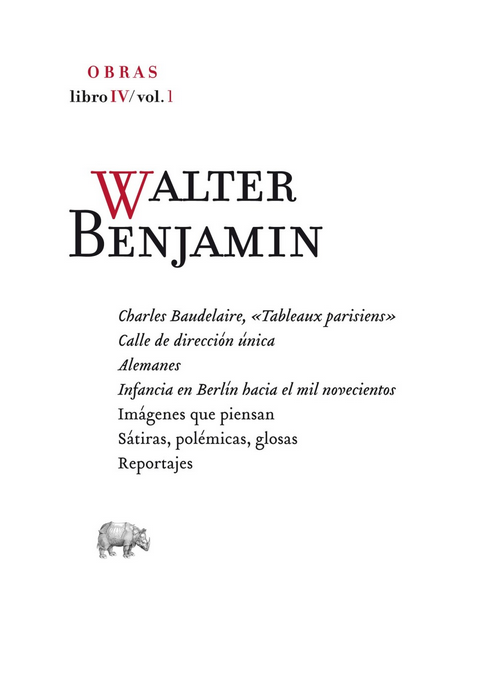 OBRAS, libro IV / vol. 1