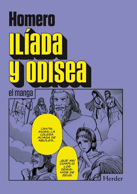 ILÍADA y ODISEA de Homero - el manga