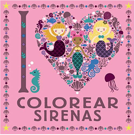 I LOVE COLOREAR SIRENAS