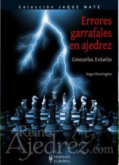 ERRORES GARRAFALES EN AJEDREZ