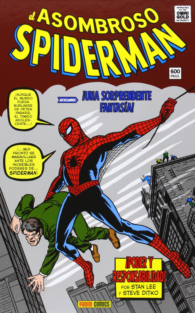 EL ASOMBROSO SPIDERMAN (Marvel Gold) 01: PODER Y RESPONSABILIDAD (1-19 USA)