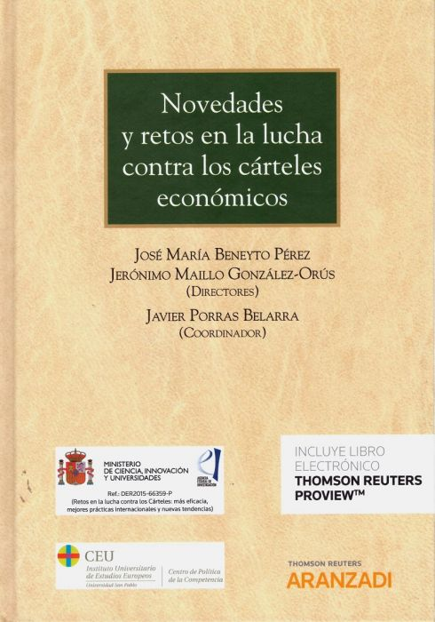 NOVEDADES Y RETOS EN LA LUCHA CONTRA LOS CÁRTELES ECONÓMICOS