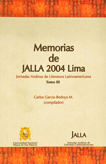 MEMORIAS DE JALLA 2004 LIMA (Tomo III)