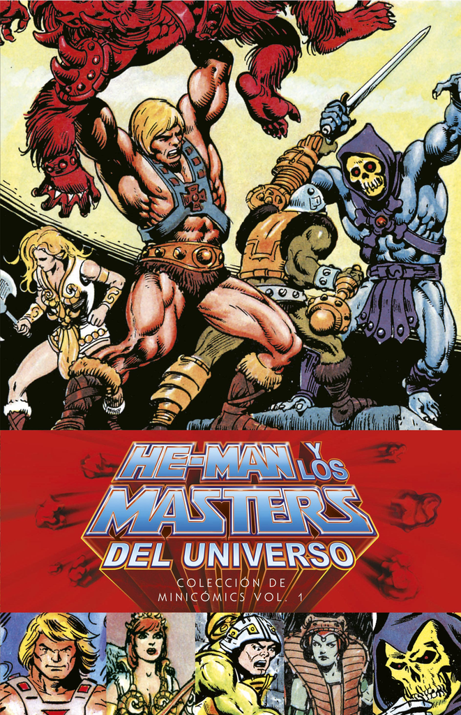 HE-MAN Y LOS MASTERS DEL UNIVERSO: Colección de minicómics 01 (de 3)