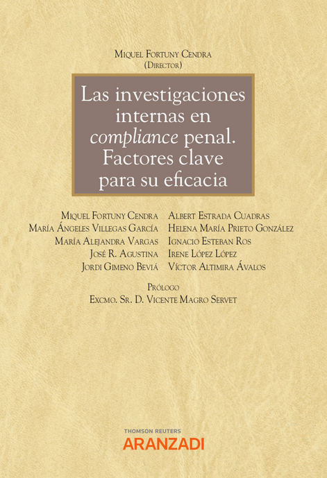 LAS INVESTIGACIONES INTERNAS EN COMPLIANCE PENAL