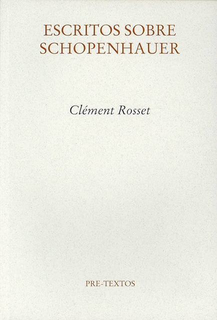 ESCRITOS SOBRE SCHOPENHAUER